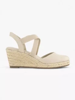 Beige Slingback Sleehak