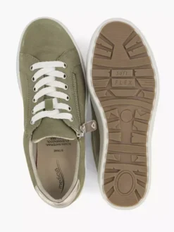 Groene Leren Sneaker -Beroemde Schoenen Winkel 2186835 H3