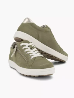 Groene Leren Sneaker -Beroemde Schoenen Winkel 2186835 H5