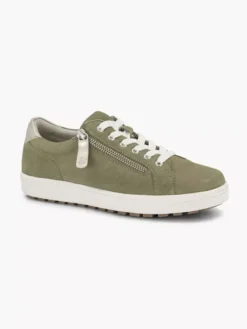 Groene Leren Sneaker -Beroemde Schoenen Winkel 2186835 H6