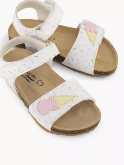Witte Sandaal Ijsje -Beroemde Schoenen Winkel 2187748 H3