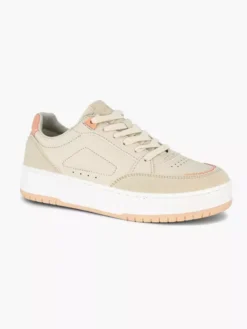 ONLY Shoes Beige Sneaker Memory Foam -Beroemde Schoenen Winkel 2188176 H6