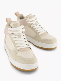 ONLY Shoes Beige Hoge Sneaker Memory Foam -Beroemde Schoenen Winkel 2188186 H5