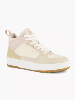 ONLY Shoes Beige Hoge Sneaker Memory Foam -Beroemde Schoenen Winkel 2188186 H6