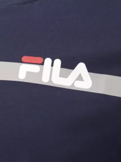 Fila Donkerblauwe Sofades Logo Teeda -Beroemde Schoenen Winkel 2188631 H3