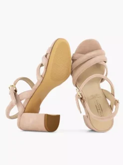 Roze Suéde Sandalette -Beroemde Schoenen Winkel 2188714 H3
