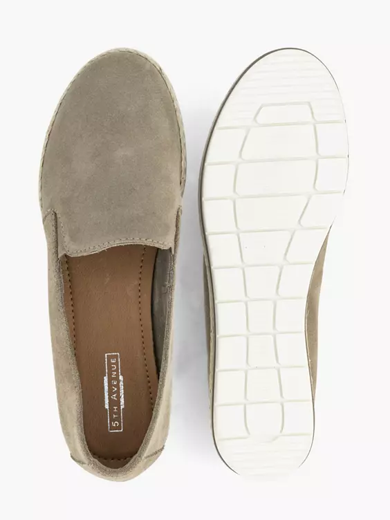 Taupe Loafer 3 Taupe Loafer - Afbeelding 3