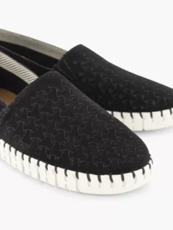 Zwarte Suéde Loafer -Beroemde Schoenen Winkel 2189643 H5