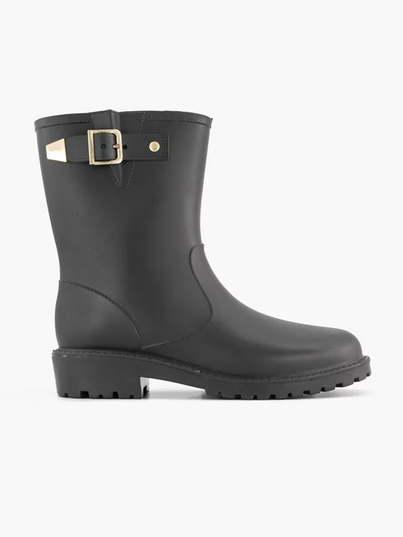 Zwarte Regenlaars Siergesp 1 Zwarte Regenlaars Siergesp