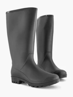 Zwarte Lange Regenlaars -Beroemde Schoenen Winkel 2190245 H5