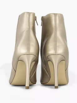Gouden Enkellaars Hak -Beroemde Schoenen Winkel 2190439 H4