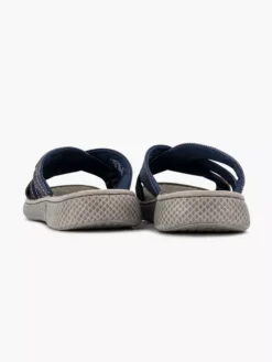 Donkerblauwe Suéde Slipper -Beroemde Schoenen Winkel 2191419 H4