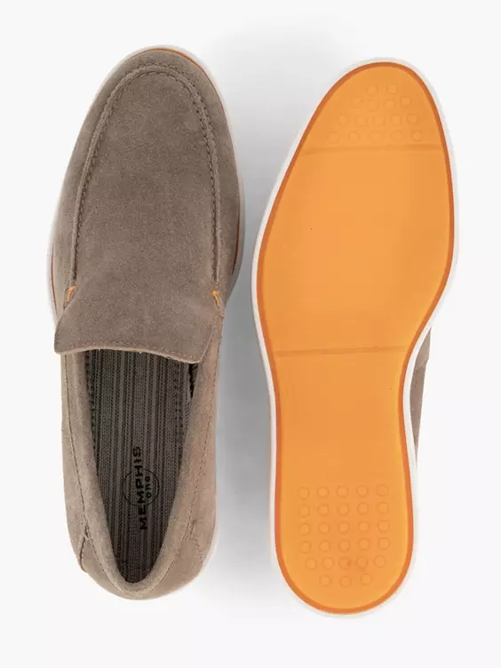 Taupe Suéde Instapper 3 Taupe Suéde Instapper - Afbeelding 3