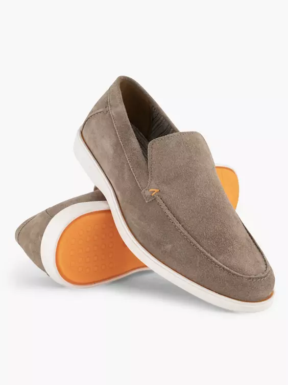 Taupe Suéde Instapper 5 Taupe Suéde Instapper - Afbeelding 5