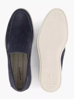 Donkerblauwe Suéde Instapper -Beroemde Schoenen Winkel 2191741 H3