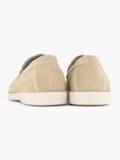 Beige Suéde Instapper -Beroemde Schoenen Winkel 2191745 H4