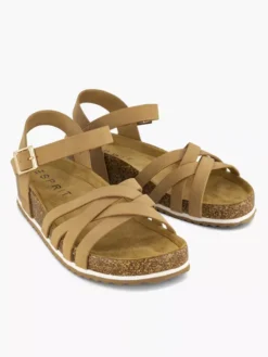 ESPRIT Cognac Sandaal -Beroemde Schoenen Winkel 2191977 H5