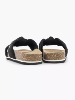 ESPRIT Zwarte Slipper Knoop -Beroemde Schoenen Winkel 2191981 H4