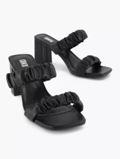 Zwarte Slipper Hak -Beroemde Schoenen Winkel 2192450 H5