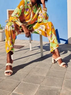 Beige Slipper Hak -Beroemde Schoenen Winkel 2192826 H9