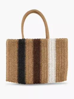 Bruine Strandtas -Beroemde Schoenen Winkel 2192829 H4