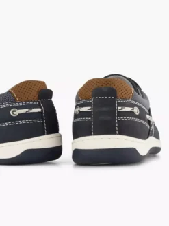 Donkerblauwe Nubuck Veterschoen -Beroemde Schoenen Winkel 2193720 H4