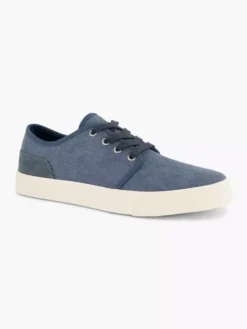 Blauwe Canvas Sneaker -Beroemde Schoenen Winkel 2193730 H6