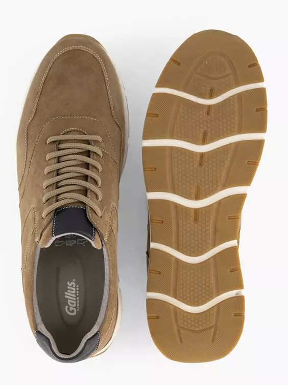 Bruine Suéde Sneaker 3 Bruine Suéde Sneaker - Afbeelding 3