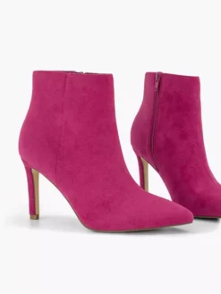 Roze Enkellaars Hak -Beroemde Schoenen Winkel 2196603 H5