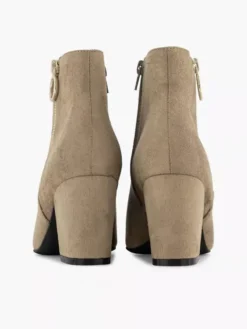 Beige Enkellaars Sierrits -Beroemde Schoenen Winkel 2197139 H4