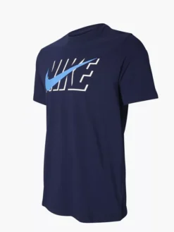 Nike Donkerblauwe NSW Tee Swoosh Block 5 Nike Donkerblauwe NSW Tee Swoosh Block -Beroemde Schoenen Winkel 2197313 H6