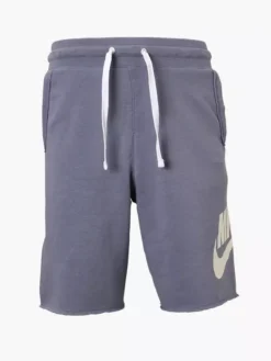 Nike Blauwe M NK Club Alumni HBR FT Short