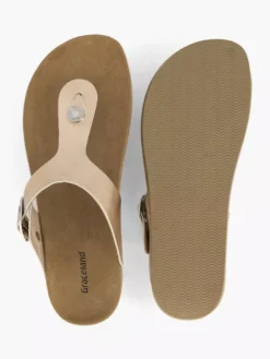 Roségouden Teenslipper -Beroemde Schoenen Winkel 2198407 H3