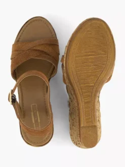 Cognac Sandalette Sleehak 8 Cognac Sandalette Sleehak -Beroemde Schoenen Winkel 2201304 H3