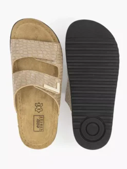 Easy Street Zandkleurige Slipper 8 Easy Street Zandkleurige Slipper -Beroemde Schoenen Winkel 2203650 H3