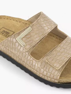 Easy Street Zandkleurige Slipper 10 Easy Street Zandkleurige Slipper -Beroemde Schoenen Winkel 2203650 H5