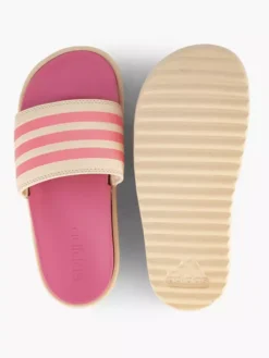 ADIDAS Beige Adilette Platform -Beroemde Schoenen Winkel 2204537 H3