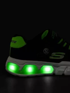 Skechers Zwarte Sneaker Lichtjes -Beroemde Schoenen Winkel 2206729 H5
