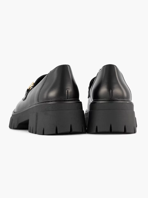 Zwarte Chunky Loafer Sierketting 4 Zwarte Chunky Loafer Sierketting - Afbeelding 4