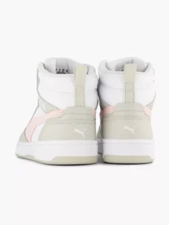 Witte Puma Rebound V6 Mid Jr -Beroemde Schoenen Winkel 2211604 H4