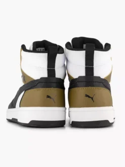 Puma Witte Rebound V6 -Beroemde Schoenen Winkel 2211703 H3