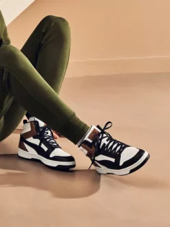 Puma Witte Rebound V6 -Beroemde Schoenen Winkel 2211703 H9