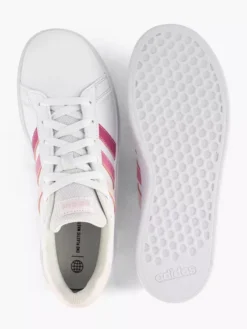 ADIDAS Witte Grand Court 2.0 K 8 ADIDAS Witte Grand Court 2.0 K -Beroemde Schoenen Winkel 2211926 H3