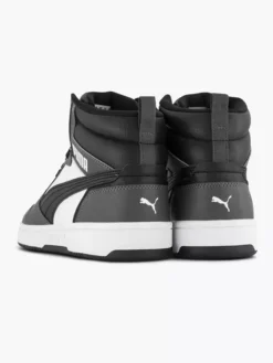 Puma Zwart/ Witte Rebound V6 -Beroemde Schoenen Winkel 2212604 H4