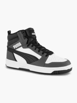 Puma Zwart/ Witte Rebound V6 -Beroemde Schoenen Winkel 2212604 H6