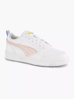 Puma Witte Rebound V6 Low -Beroemde Schoenen Winkel 2214060 H6