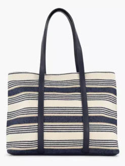 Blauw/ Witte Strandtas 8 Blauw/ Witte Strandtas -Beroemde Schoenen Winkel 2215675 H3