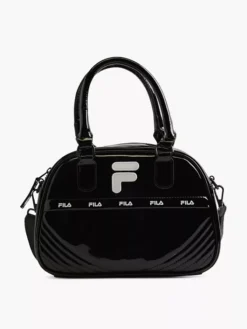 Fila Zwarte Handtas Lak