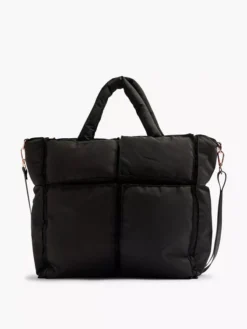 Zwarte Handtas Gewatteerd