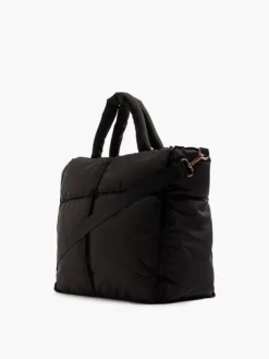 Zwarte Handtas Gewatteerd -Beroemde Schoenen Winkel 2217523 1 H3